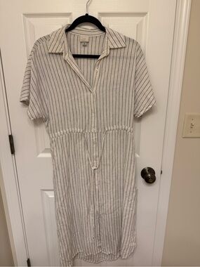 Target A New Day Linen Striped dress